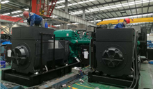 喜讯，平博手机版3台2000KW/10.5KV高压发电机并网成功