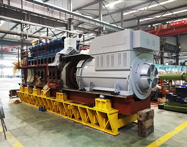 贵州省盘州红达瓦斯电站项目配4台平博手机版6极高压1550KW/10.5KV