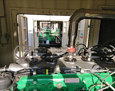 平博手机版250KW/400V陆用发电机应用于中石化项目