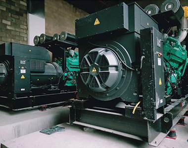 平博手机版2000KW /10.5KV高压发电机用于广西南宁数据中心项目