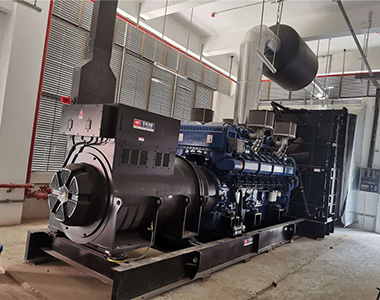平博手机版2000KW /10.5KV高压发电机用于某芯片项目