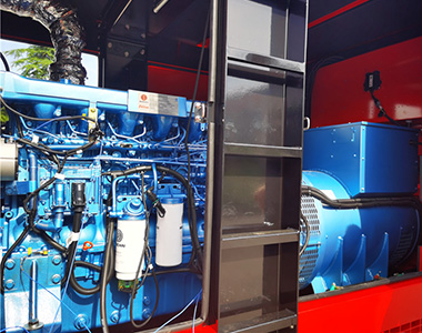 平博手机版400KW/400V发电机应用于国内某租赁项目