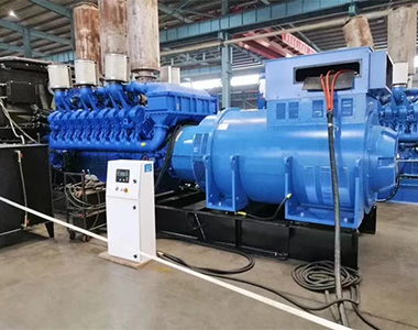 平博手机版1800KW/10.5Kv高压发电机应用于某工厂项目