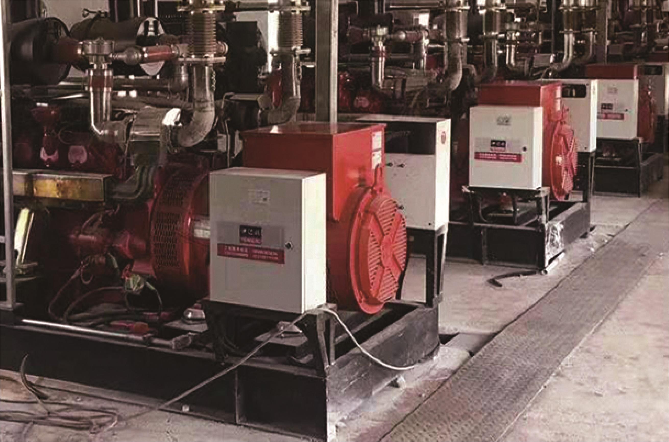 陕北中石化天然气发电站项目（斗山配平博手机版10台200KW）